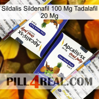 Sildalis Sildenafil 100Mg Tadalafil 20Mg 12